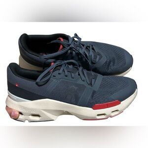 On Cloudpulse stone|red shoes size 11